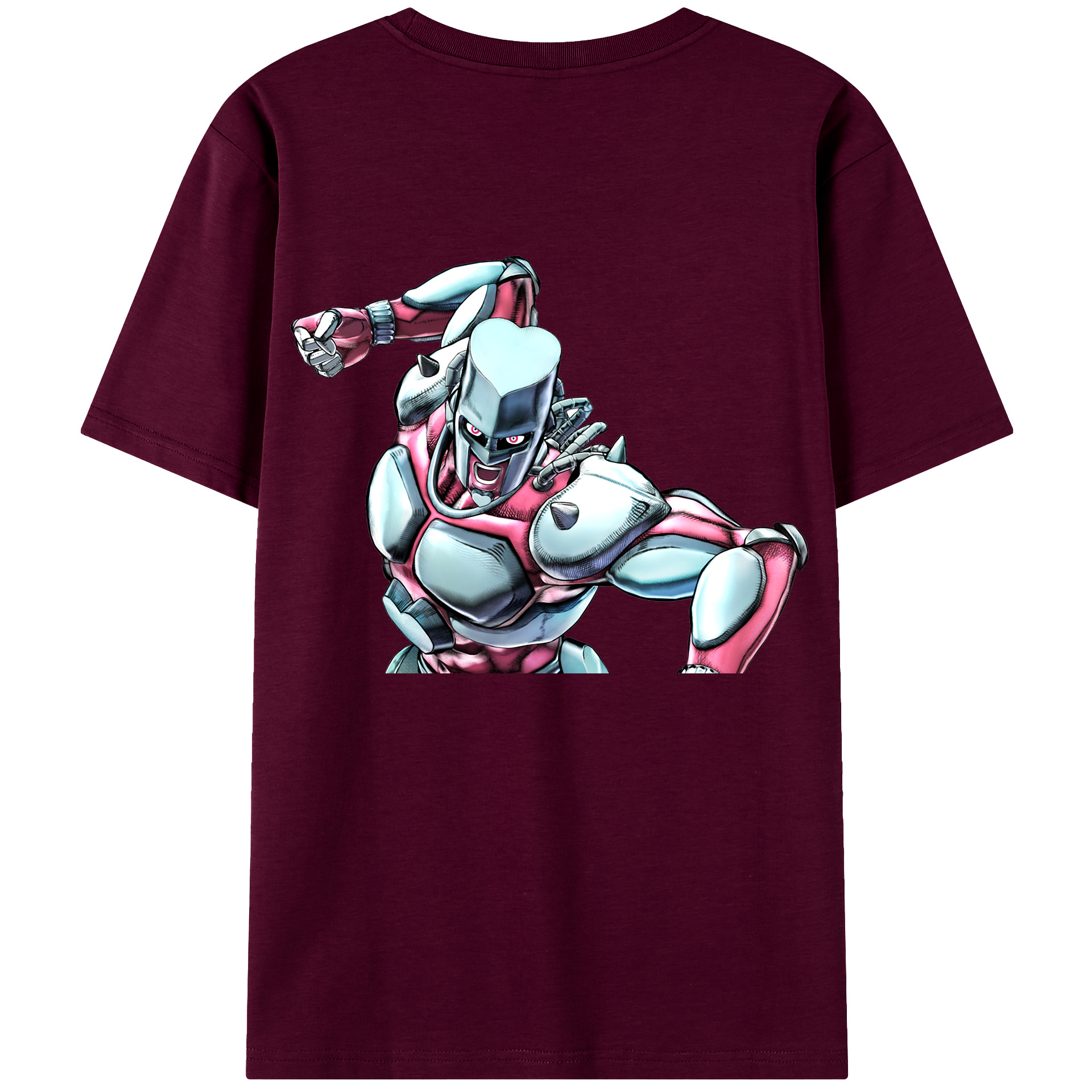 （画像用） ジョジョの奇妙な冒険 ひがしかた じょうすけ JoJo's Bizarre Adventure Higashikata Josuke レディース半袖Tシャツ(バックプリント)